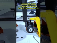 電動パレットジャック 2000 kg 2 トン 3000 kg 3 トン 騒音レベル 75dB A 重量 108 kg