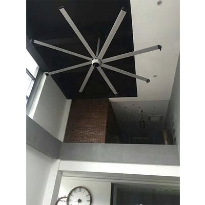 建設現場用天井扇風機 3.6m 高音量 1500W 220V 10ft HVLS扇風機