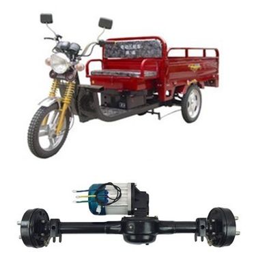 安価な3台の自転車用電動リクシャ 負荷能力 ≥300KG ブレーキドラム/ディスク/Iol