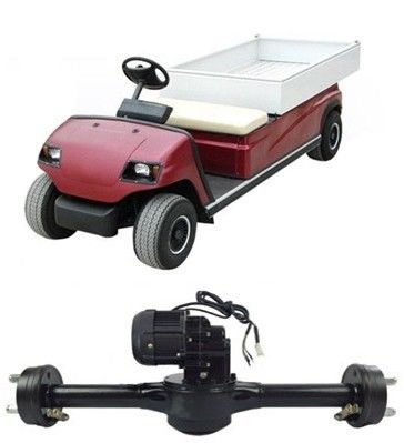 負荷能力 400KG BLDCモーター駆動システム付きの3輪電気自動車