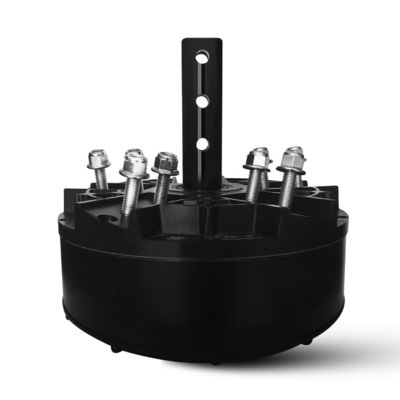 IE 1 効率 1100w 3 段階 PMSM モーター 産業用大型 BLDC HVLS 天井扇風機