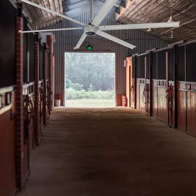 アルミブレード 12ft 10ft 5.5m AMCLING 省エネ産業用屋根 HVLS 天井ファン