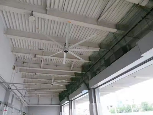 AMCLING 220V 380V 軸流扇 1500W 常磁気 同期 HVLS 天井扇