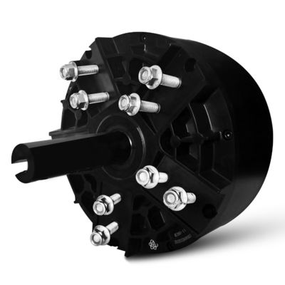 工業用 1100w 60rpm 16ft 5m I 鋼筋梁 設置 6 刃 HVLS BLDC 天井扇風機 モーター