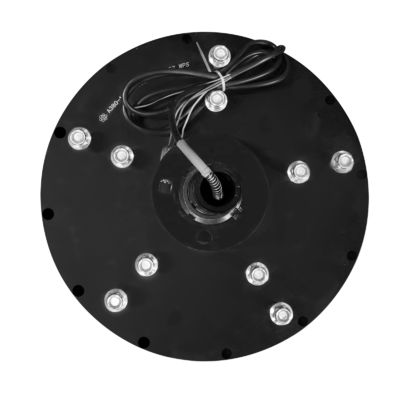 オーダーメイド 12ft 1500w 220v AC モーター 産業用大型 HVLS 天井扇風機 280-1400m2 エリア