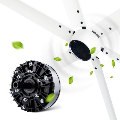 24フィート 7.3m 5刃 1.5KW 大きなHVLS 天井扇風機 ヨーロッパ農場 低騒音レベル 40dB