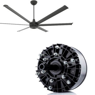 高速 400W 3相 220V 産業用ブラシレス DC HVLS 天井冷却 Bldcファンモーター