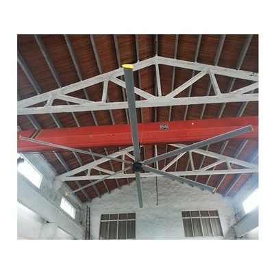800m3/h 空気体積 1.5kw AC 単相冷却扇モーター 産業用天井扇